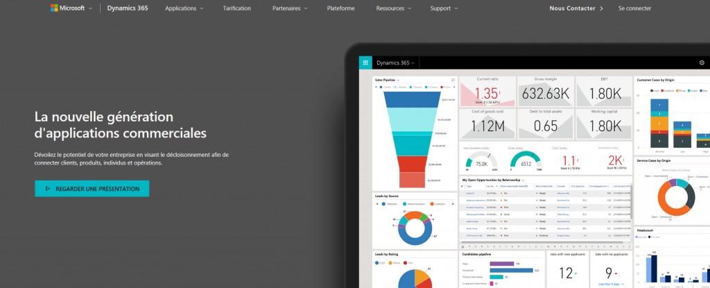 CRM Microsoft dynamique 365