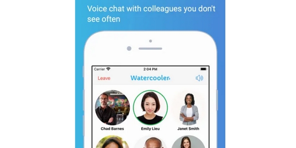 Le réseau social vocal Virtual Watercooler est dédié aux télétravailleurs.