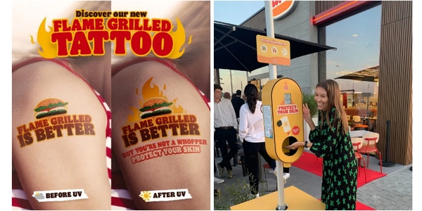 Burger King a déployé une campagne de prévention très originale durant l'été 2022. 