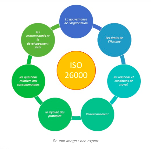 L'objectif de la norme ISO 600 apparue en 2010 était de favoriser la mise en place volontaire de la RSE en entreprise.