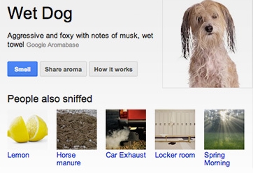 Google Nose compte parmi les poissons d'avril les plus amusants du célèbre moteur de recherches. 