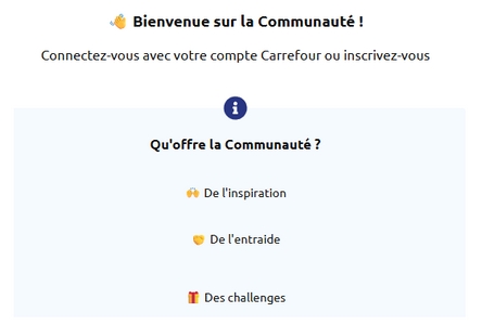 communauté de marque : celle de Carrefour est particulièrement bien conçue