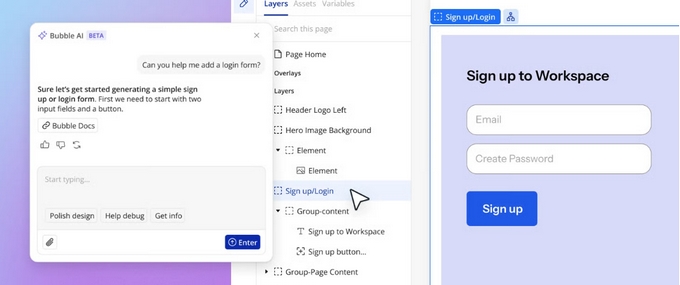 lancer un produit digital sans coder : Bubble est un outil très puissant, mais qui demande un minimum de maîtrise. 