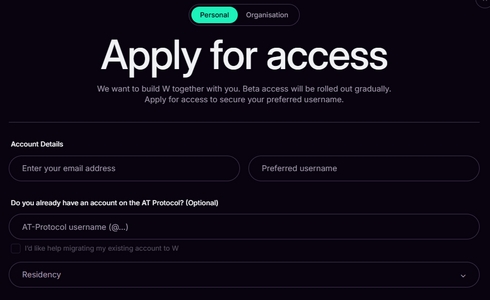 La bêta de W est déjà accessible au public. 